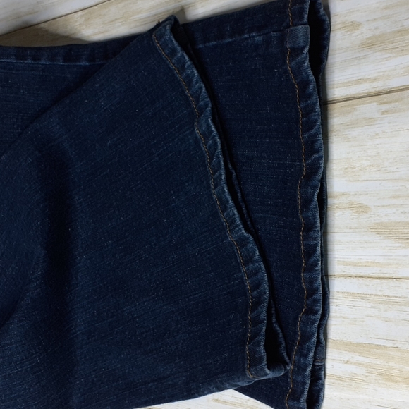 DKNY Jeans Times Square Flare Blue Jeans Size 11 Petite - Picture 13 of 16